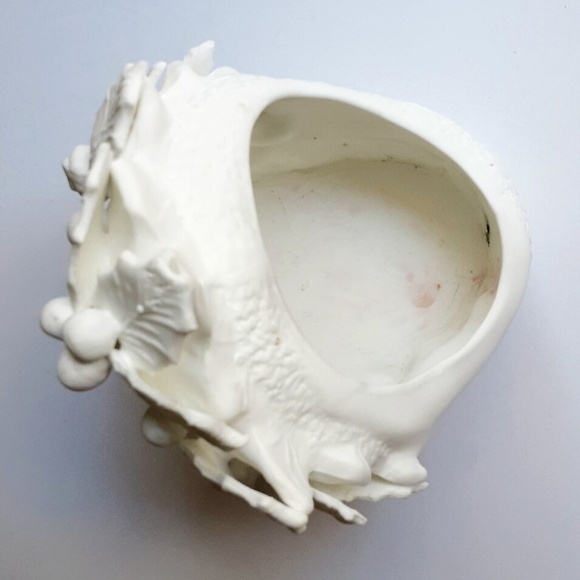 Old World Santa Christmas Decor Silvestri White Bone China Large Candle Votive - Picture 10 of 11